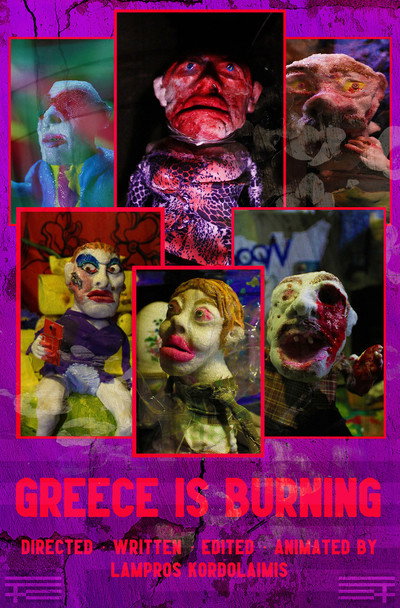 Póster de Greece is Burning