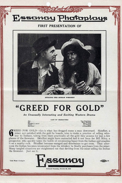 Póster de Greed for Gold