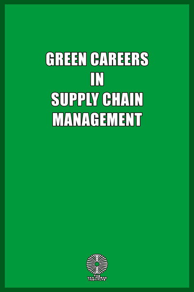 Póster de Green Careers in Supply Chain Management