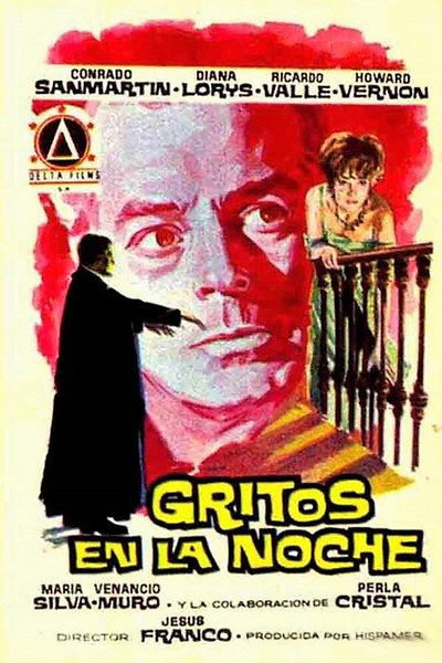 Póster de Gritos en la noche