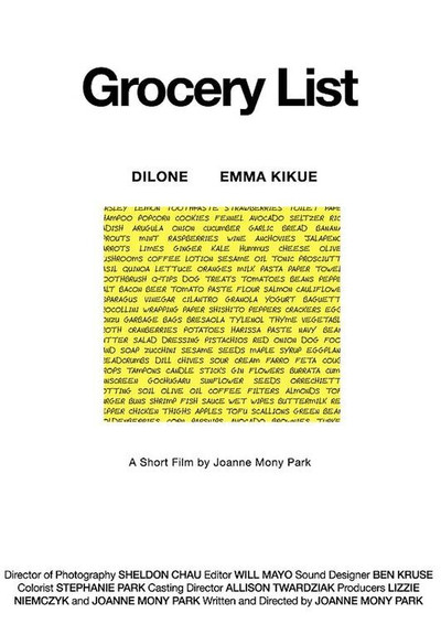 Póster de Grocery List
