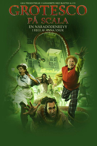 Póster de Grotesco - En näradödenrevy