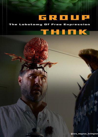 Póster de Group Think (Brain Bug)