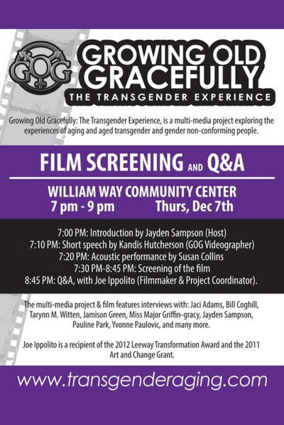 Póster de Growing Old Gracefully: The Transgender Experience