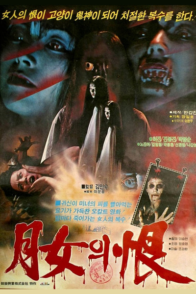 Póster de Grudge of the Moon Lady