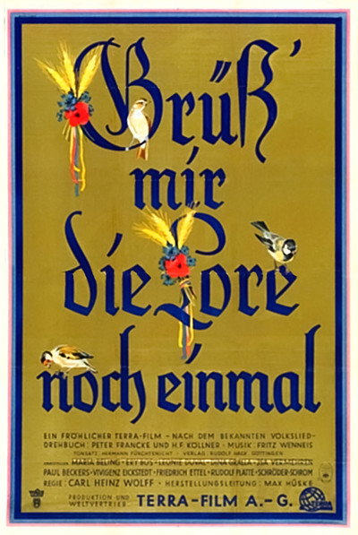 Póster de Grüß' mir die Lore noch einmal