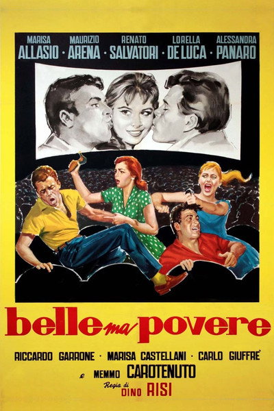 Póster de Guapas, pero pobres