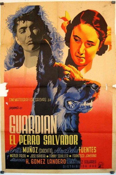 Póster de Guardián, el perro salvador