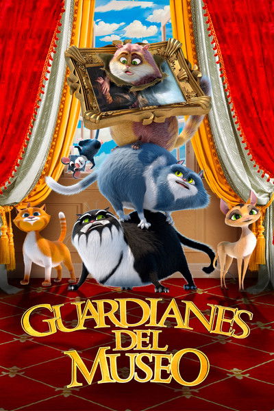 Póster de Guardianes del museo