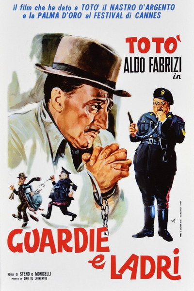 Póster de Guardias y ladrones