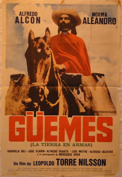 Póster de Güemes - la tierra en armas