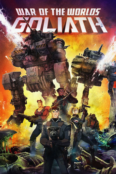 Póster de Guerra de los mundos: Goliath