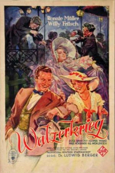 Póster de Guerra de valses