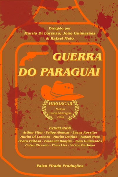 Póster de Guerra do Paraguai