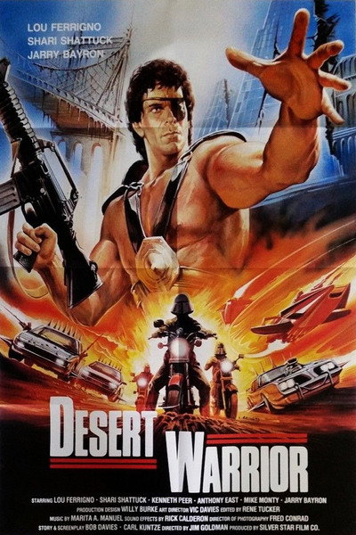 Póster de Guerrero del desierto