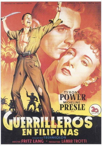 Póster de Guerrilleros en Filipinas