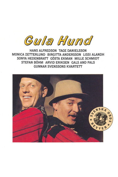 Póster de Gula hund