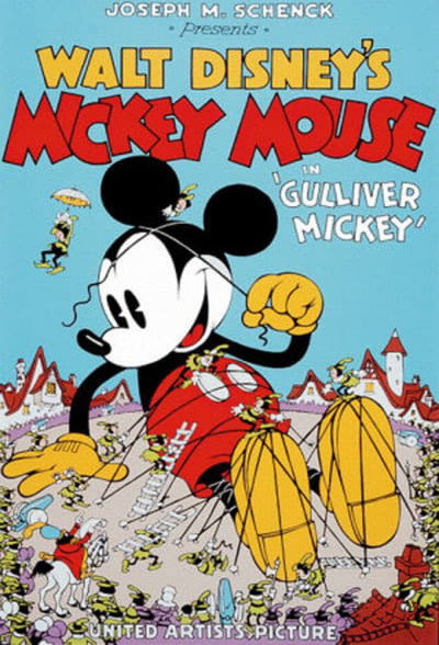 Póster de Gulliver Mickey