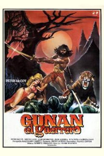 Póster de Gunan, el guerrero