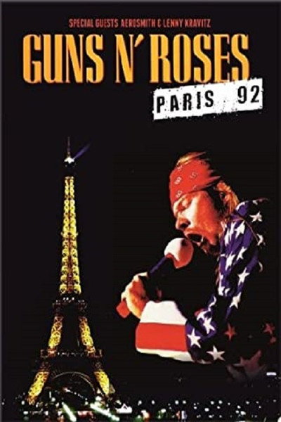 Póster de Guns N' Roses: Live in Paris