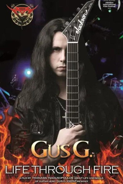 Póster de Gus G.: Life Through Fire