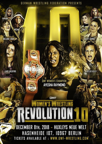 Póster de GWF Women's Wrestling Revolution 10
