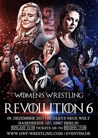 Póster de GWF Women's Wrestling Revolution 6