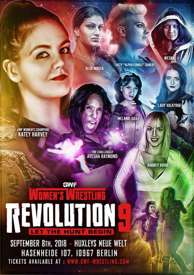 Póster de GWF Women's Wrestling Revolution 9: Let The Hunt Begin