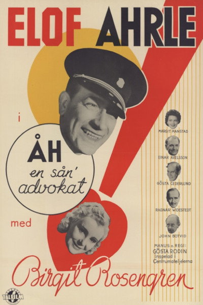 Póster de Åh, en så'n advokat