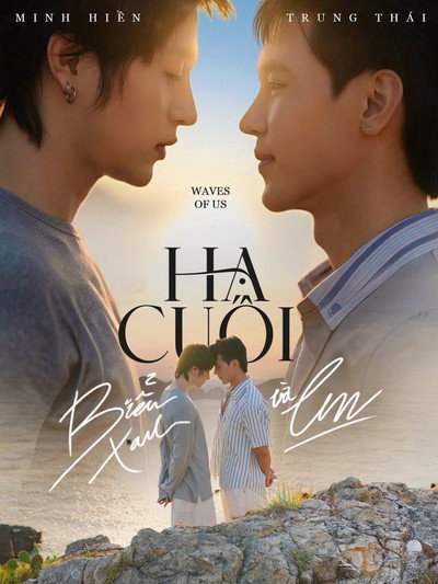 Póster de Ha Cuoi, Bien Xanh Va Em
