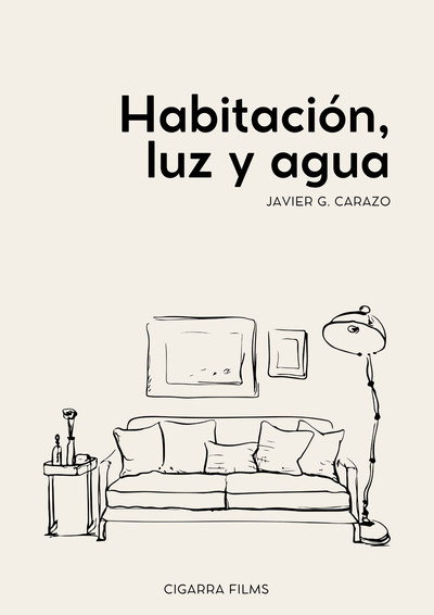 Póster de Habitación, luz y agua