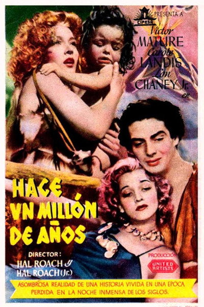 Póster de Hace un millón de años