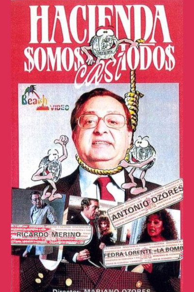 Póster de Hacienda somos casi todos