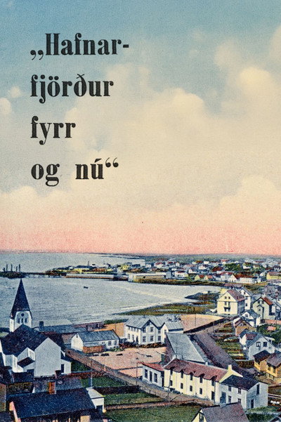 Póster de Hafnarfjörður fyrr og nú
