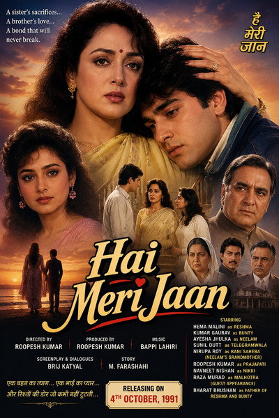 Póster de Hai Meri Jaan