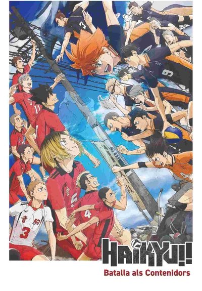 Póster de Haikyu!! La Batalla Del Basurero