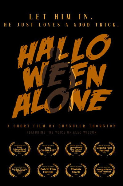 Póster de Halloween Alone