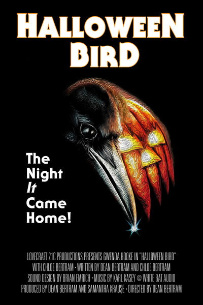 Póster de Halloween Bird