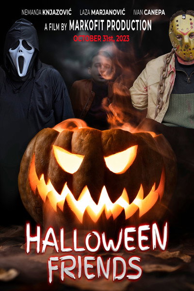 Póster de Halloween Friends