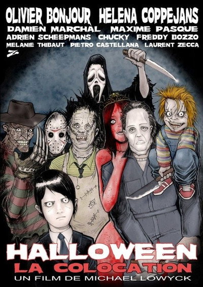 Póster de Halloween la colocation