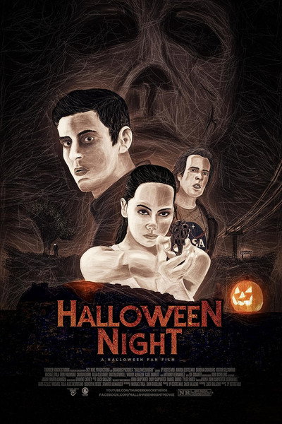 Póster de Halloween Night