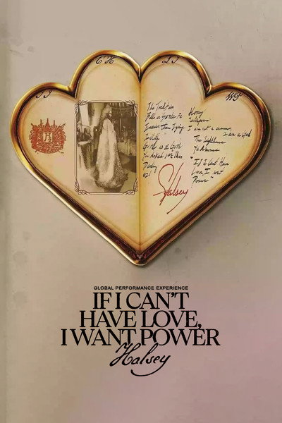 Póster de Halsey: If I Can't Have Love, I Want Power - Live at Moment House