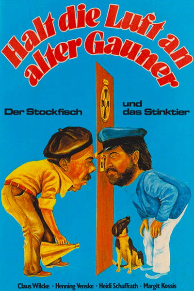 Póster de Halt die Luft an alter Gauner - Der Stockfisch und das Stinktier