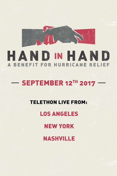 Póster de Hand in Hand: A Benefit for Hurricane Relief