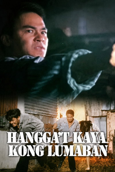 Póster de Hangga't kaya kong lumaban