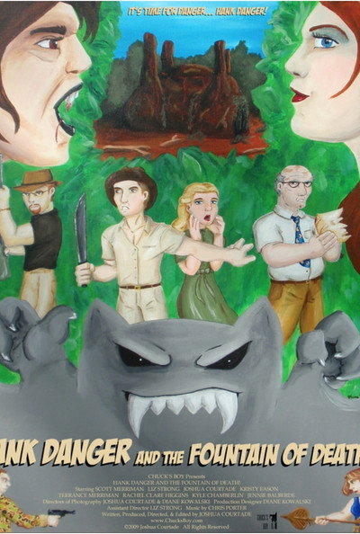 Póster de Hank Danger and the Fountain of Death!