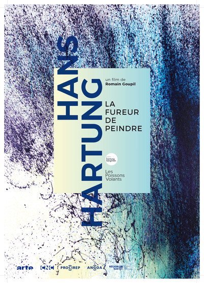 Póster de Hans Hartung, la fureur de peindre
