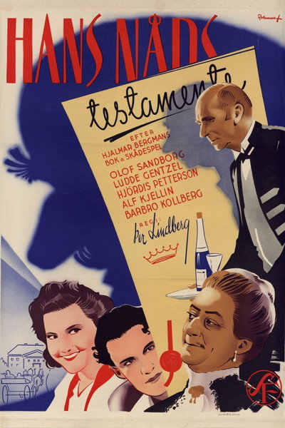 Póster de Hans nåds testamente