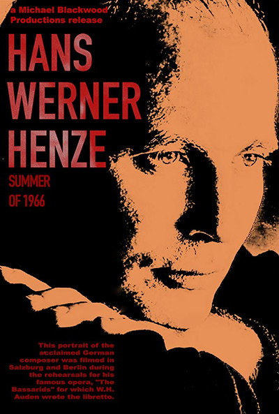 Póster de Hans Werner Henze: Summer of 1966
