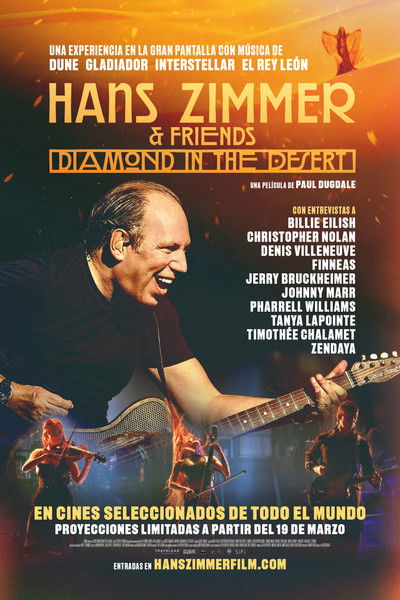 Póster de Hans Zimmer & Friends: Diamond in the Desert